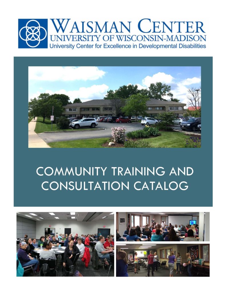 A listing and description of current and past training opportunities offered by Community Training and Consultation