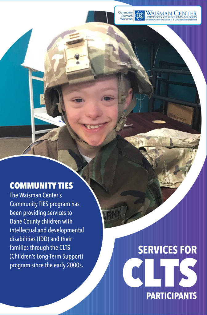 Brochure for Services for CLTS (Children's Long-Term Support) Participants